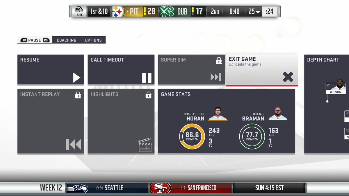 ddaughtry6412's tweet image. #MaddenNFL19 #XboxShare