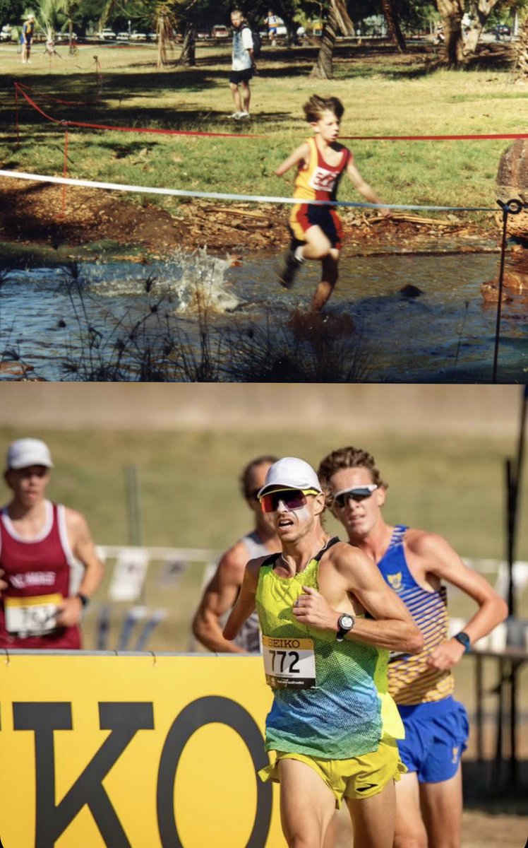 I always have loved cross country, this evening I get to tick off once that was just a dream, run world X champs 🚀 <a href="/WABathurst23/">WABathurst23</a>