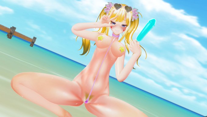 #COM3D2
左はアリスちゃん本来の身体。右はシェイプキーで盛られたエロいフィルターを通したアリスちゃんの身体だよ。 