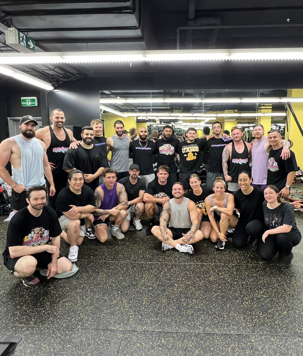 GymBros_NFT's tweet photo. Wow! Thank you to everyone who came through our Sydney meet up today!! Such an epic time getting so many holders together!! 🤝🔥

#gymbros #gymbrosfam #nft #nfts #nftcommunity https://t.co/YFEVzxRHK2