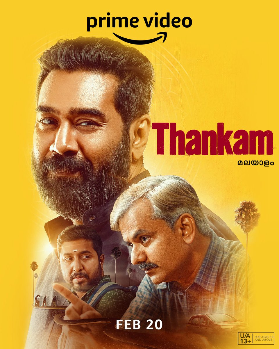 Malayalam film #Thankam (2023) directed by #SaheedArafath, produced by #FahadhFaasil & #DileeshPothan, written by #SyamPushkaran, premieres Feb 20th on @PrimeVideoIN.

Ft. #BijuMenon #VineethSreenivasan @Aparnabala2 #AnshumanJoshi & #GirishKulkarni.

@BhavanaStudios