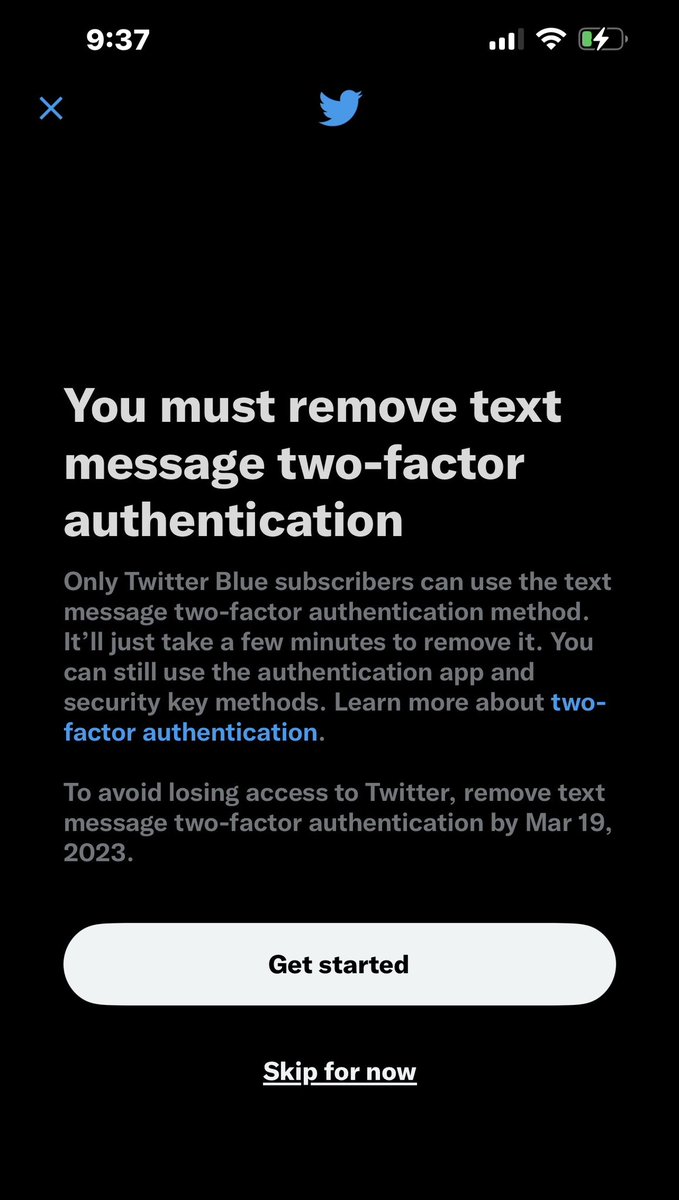 gillygal's tweet photo. Welp, it happened to me tonight #TwoFactorAuthentication #twitterfails https://t.co/H3MnPTrQ74