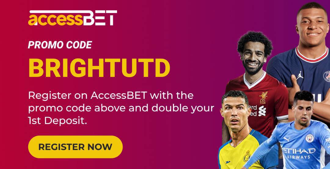 GIVEAWAY ON <a href="/AccessBET/">AccessBET</a> 

30k available for NEW AccessBet account💰 

👉Register here  sshortly.net/g5np31
👉Use Promocode: Brightutd

Drop screenshot showing your Account ID.
First 30 accounts or more gets funded 

NO MULTIPLE ACCT❌