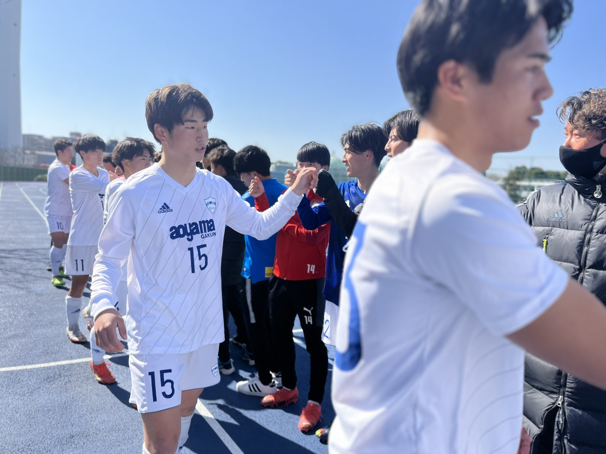 Amazon.co.jp: 青山学院大学サッカー部ユニフォーム3点セット