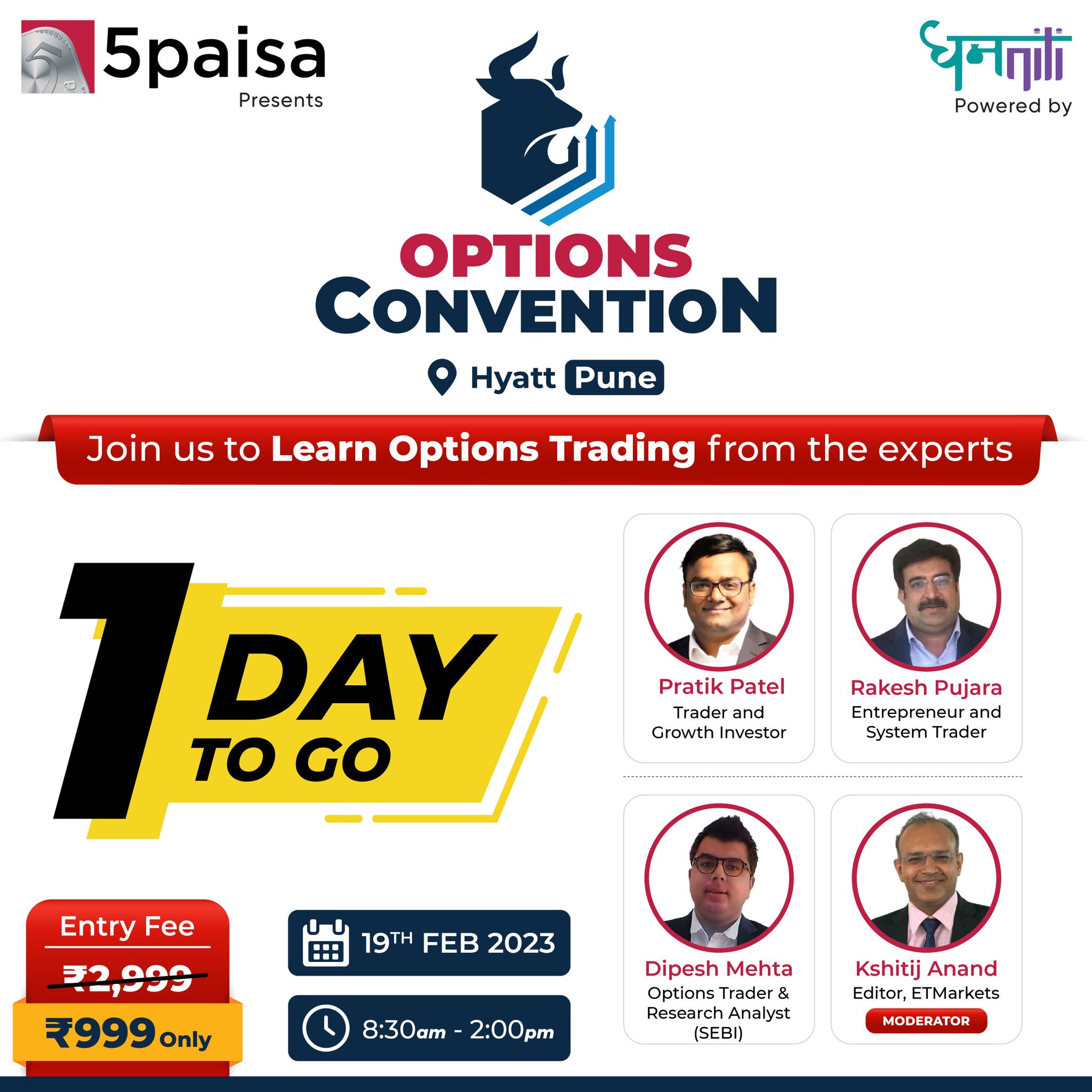 Options Convention on Twitter: "Tick tock! The Options Convention in 