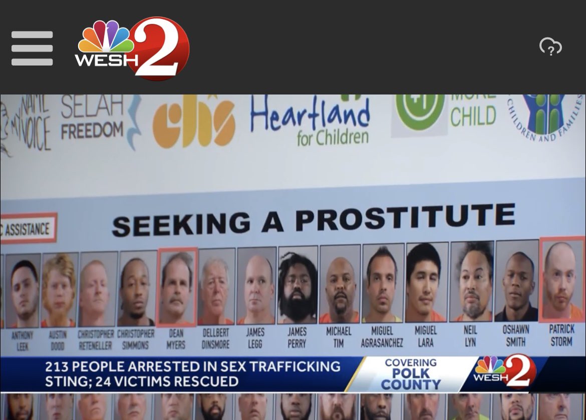 TheRedCord's tweet image. MORE THAN 200 PEOPLE ARRESTED IN FLORIDA HUMAN TRAFFICKING STING

Link to the full article below👇

wesh.com/article/human-…

#EndHumanTrafficking #EndSexualExploitation #BlackHistoryMonth #NeverAlone #HeavenlyFather #HolySpirit #Jesus #JesusSaves #Faith #SpiritualBattle #Freedom
