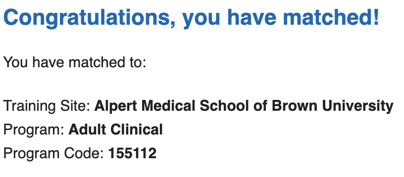 yoeleverett's tweet photo. A bit late to the twitter APPIC Match Day game, but very excited to announce I matched at @BrownClinPsych for #APPIC internship! In addition to the amazing training opps, my family and I are excited to experience all that Providence and the East Coast have to offer! https://t.co/dpPKS2207S