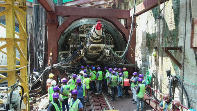 RailAnalysis's tweet photo. Chennai Metro Update: Tunnelling commences at Greenways Road Station in corridor 3 of Phase-2
Read more...https://t.co/5MjPR2yYCB
#CMRL #metro #electrical #stations #chennaimetro #corridor3 #phase2 #safety #security #rollingstock #bridges #tunnel #infrastructure #electronic https://t.co/cF70gj77uz