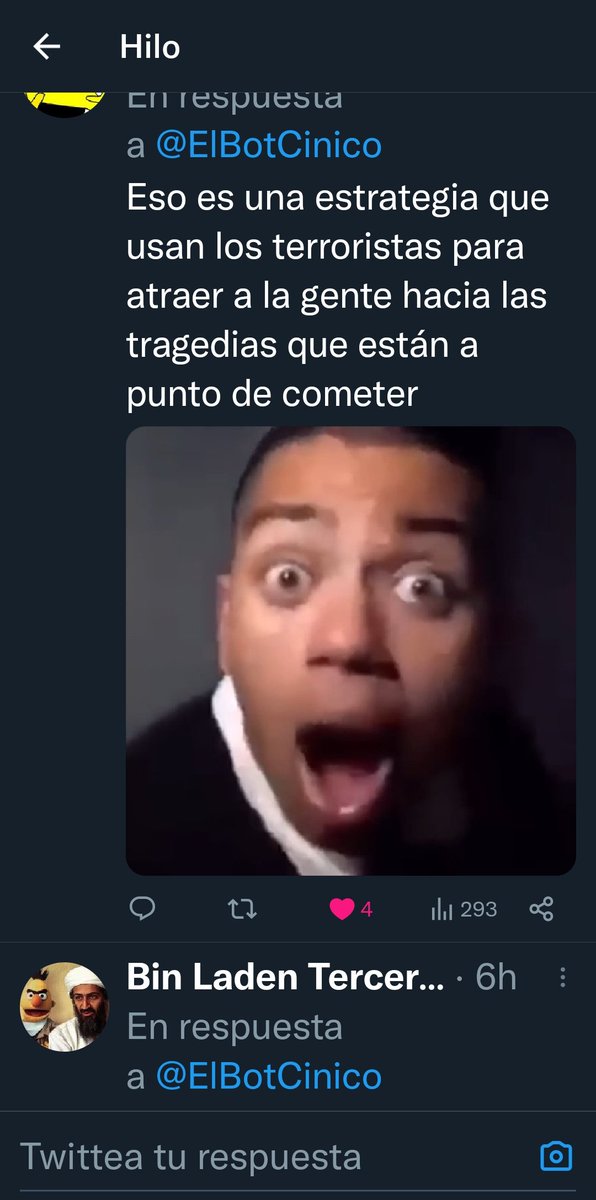 clidu01's tweet photo. @Bruno45577907 @ElBotCinico Bro 💀 https://t.co/x8eK05iJ1B