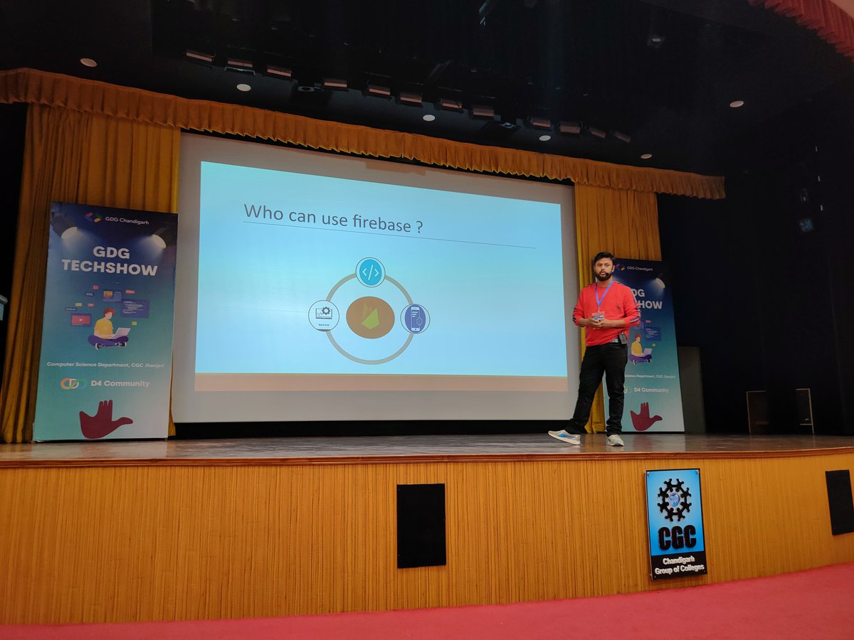 gdgchandigarh's tweet image. Getting started with Firebase by @prnvkmr954 

#gdgtechshow #gdgchandigarh