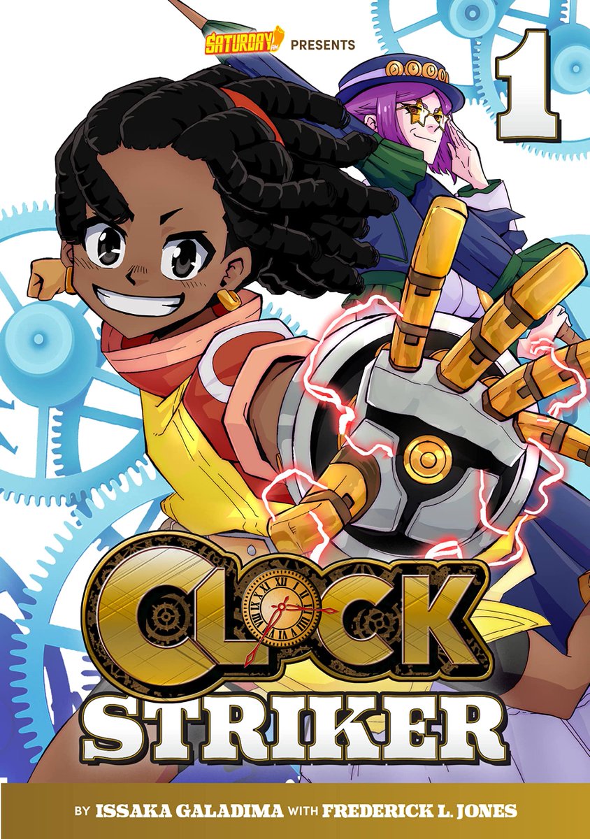 Fun fact! Clock Striker's manga artist draw at night and is a literal engineer by day...