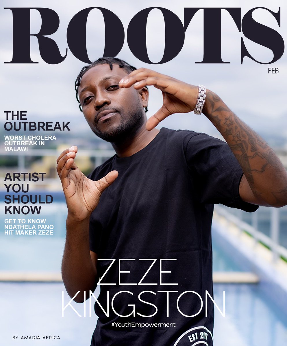 RootsMagAfrica's tweet photo. The Cover Page for Roots Magazine's 10th Edition is finally out and it has been featured by @Zeze_Kingston dada🇲🇼🔥
Preorders will start soon
#twittermw RT
#RootsMagazine265 #Generation265 #Zeze #Coverpage #Malawi #Amapiano #Blantyre #Lifestyle #TrendingNow #Lilongwe #Lifestyle https://t.co/I4p5yyI7c7