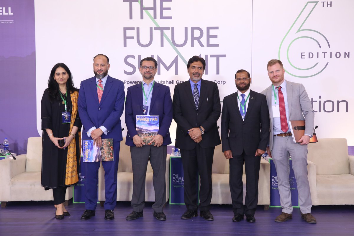 NutshellGroup's tweet photo. A look at #TheFutureSummit 6th Edition on the theme #PrepareForDisruption, held in Karachi, on February 15 &amp; 16, 2023. TFS brings together thought leaders from across the globe, focusing on dialogue about the future, innovation, technology, disruption, and more.

(1/3) https://t.co/B7KDoHwOhE
