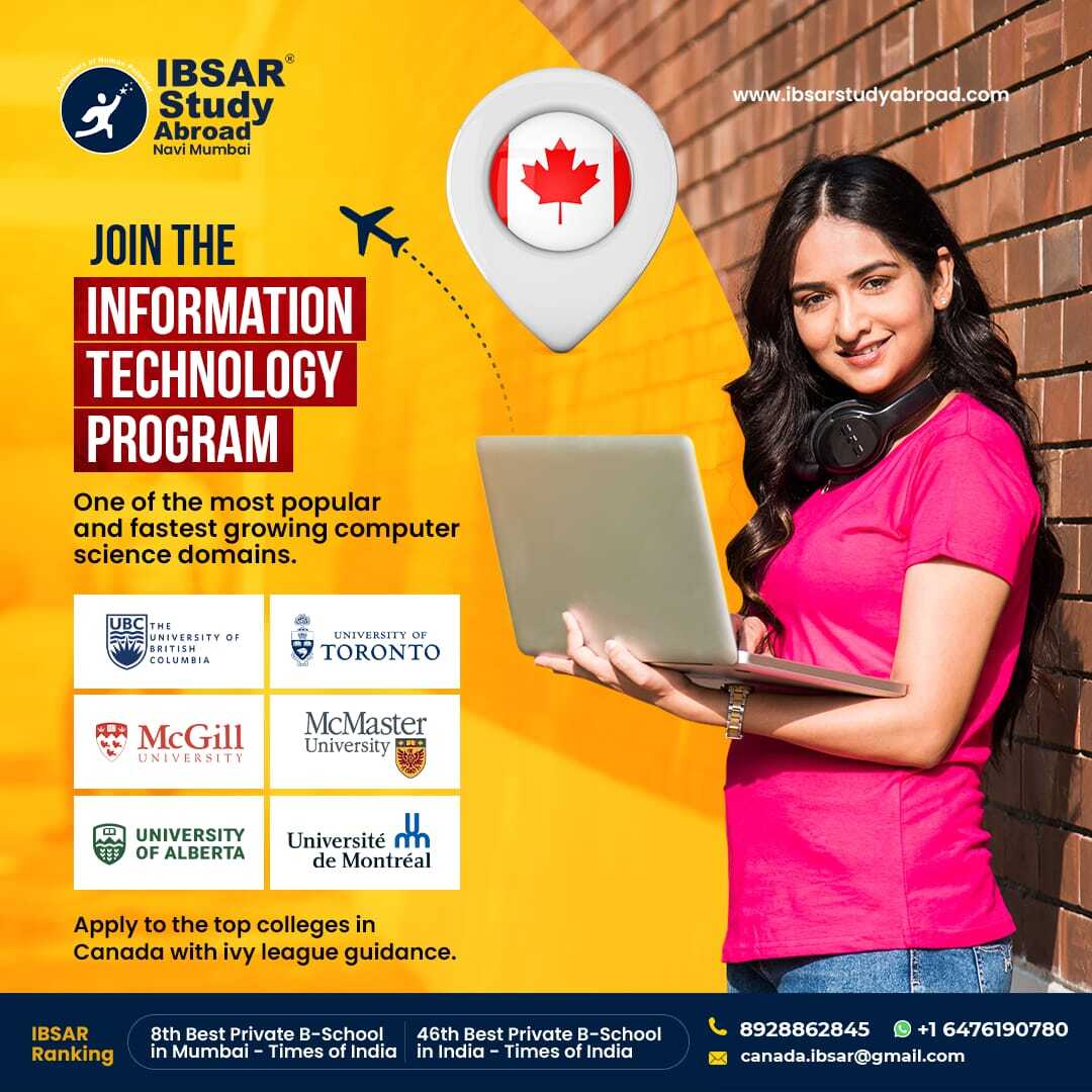 ibsarcanada's tweet photo. IT and Networking colleges in Canada are the best to learn computer science, networking, and programming. These colleges provide courses that are designed to help students develop practical skills that can be applied to their careers.
#ibsarnavimumbai #ibsarstudyabroad #students https://t.co/ov3t4i9d7N
