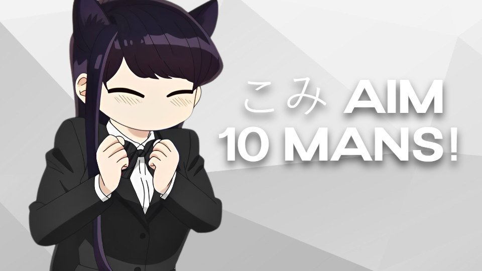 10 mans are officially live! Top 3 players on the leaderboard at the end of the month will earn a 60$ prize pool 
1st - 30$
2nd - 20$
3rd - 10$ 
Join the discord server for more information. Can't wait to see you there!
Sign up form ↓
docs.google.com/forms/d/e/1FAI…