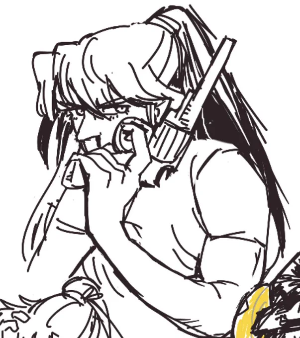 this is so silly Wwx chaotically smoking cigs, a blunt, and holding a gun?? 
