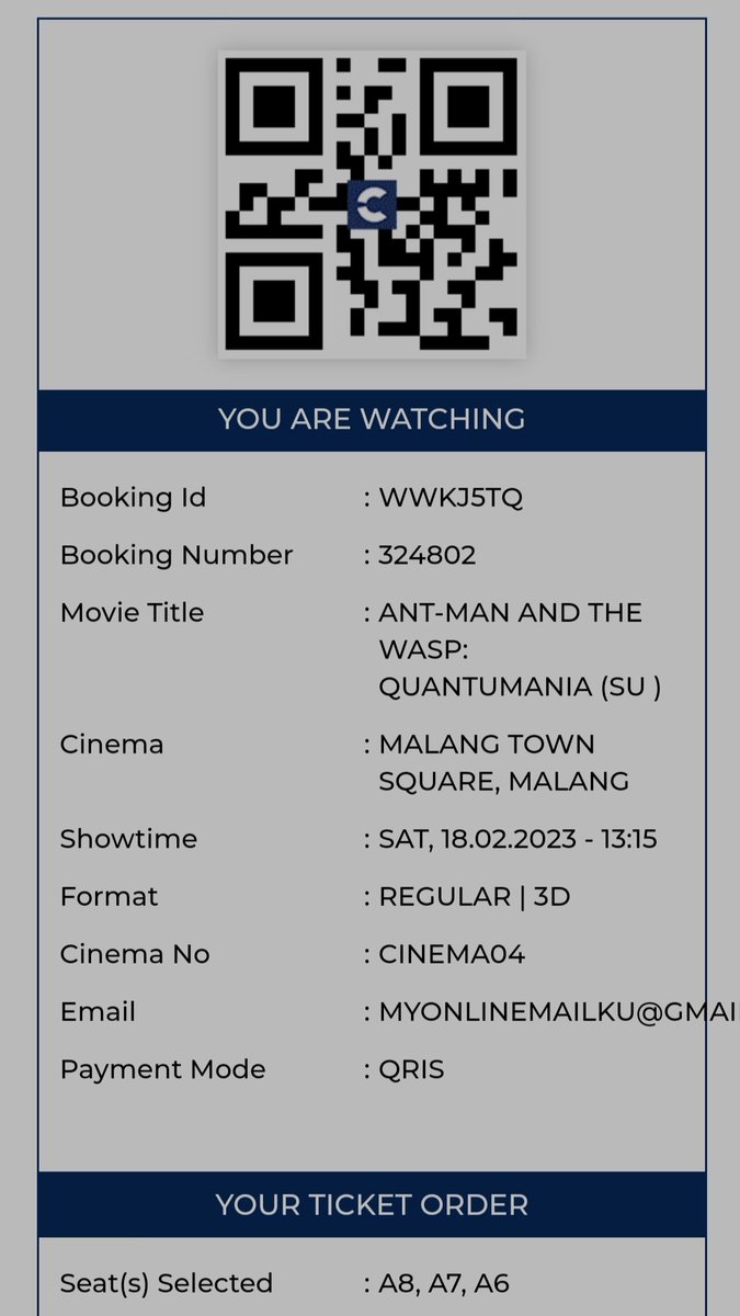 deway_ae's tweet photo. Ada yg lg d matos kah?
Kali aja mau nonton ant man 
Pake aja... Udah beli tiket, ngg bocah belum balik2 😁

Cc : @infomalang @malangkuliner @eventmalang @nontonfilm https://t.co/2QRdUSWkpQ