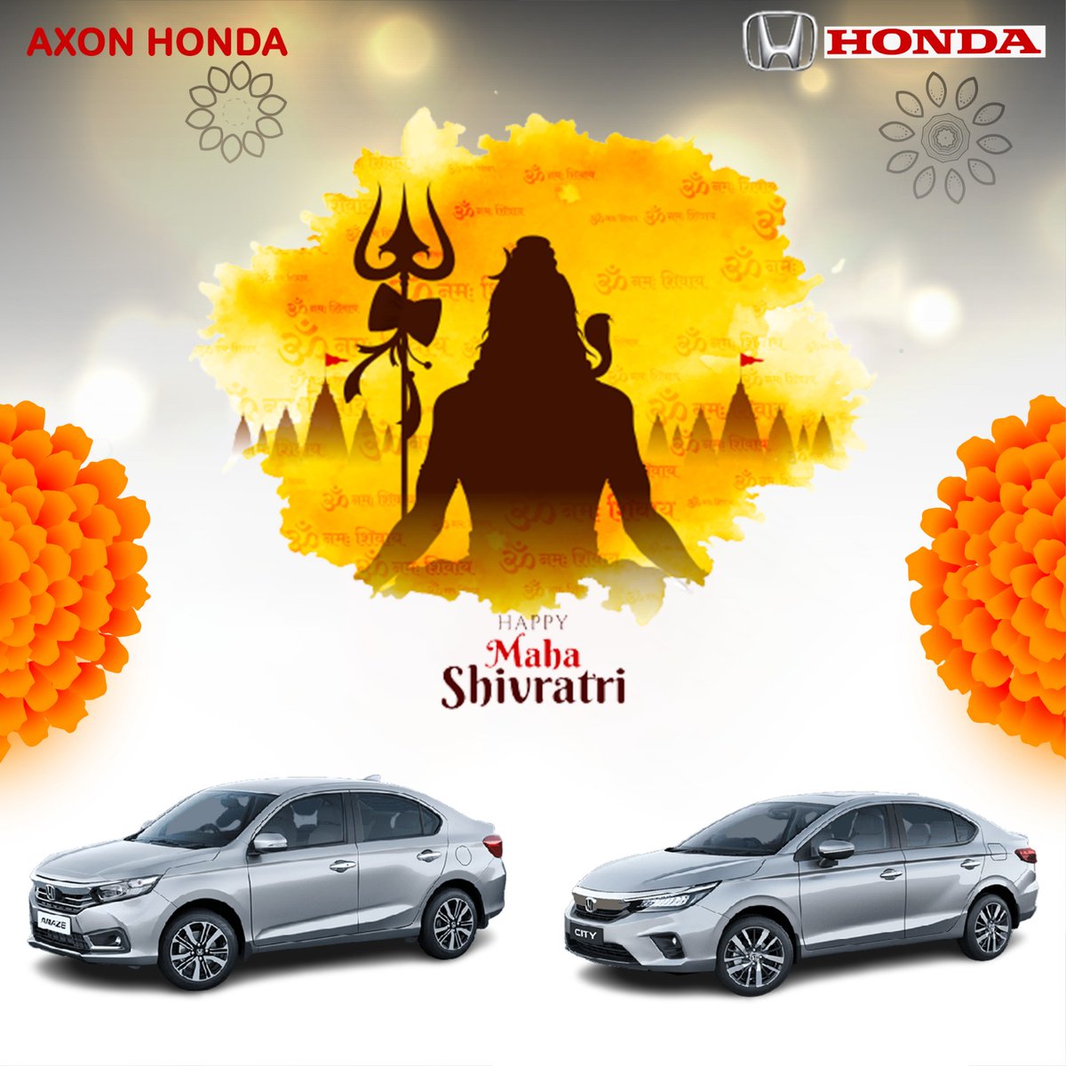 Axon Honda wishes you a blessed Maha Shivratri. #MahaShivaratri #mahashivratri2023 #festival #crownhonda #newcar #honda #hondacars #hondacarsindia #hondaindia #hondacity #hondaamaze #ghaziabaddiaries #instagood #instagram #instalike #instamood #instalove  #newcar #hondaassure