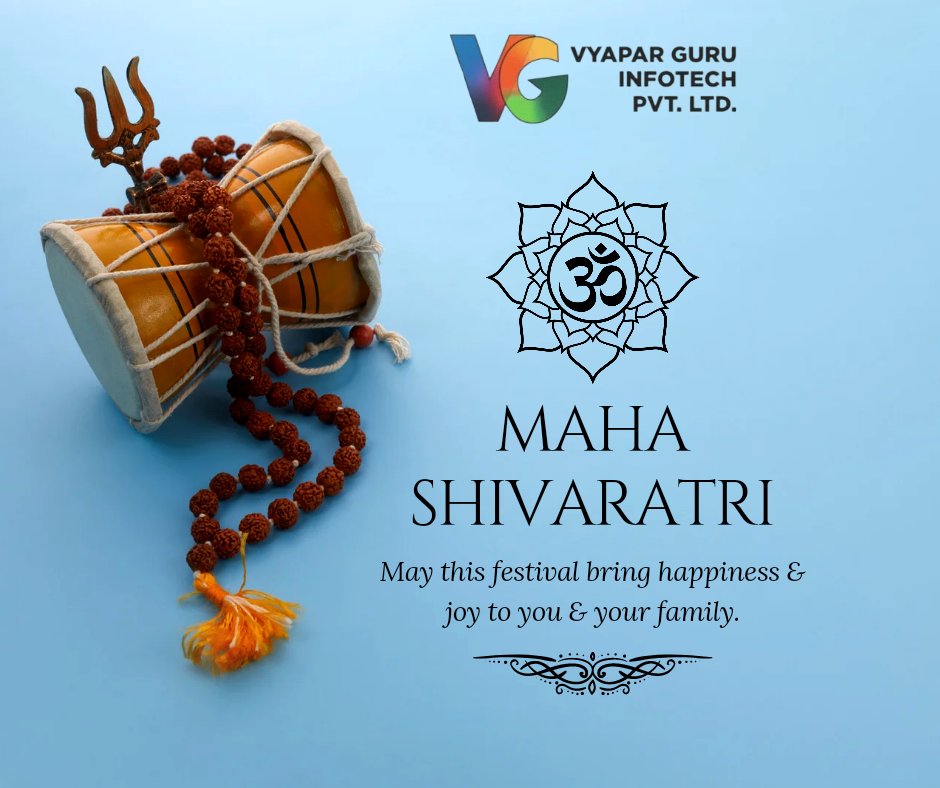 vyaparguruinfo's tweet photo. MAHA SHIVARATRI!

May this festival bring happiness &amp; joy to you &amp; your family. https://t.co/EPmJW0HIgJ