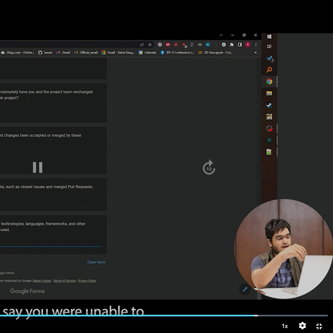MATHESWARAND3's tweet image. It&apos;s very useful  session in our life very exited to next GSoC sessions....💥✨💫