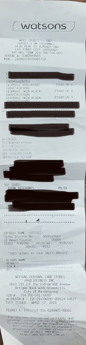 ericaratzennie's tweet photo. WTS LFB PH

Deoproce Receipt worth P3,870 
(Lower Box seat in #DeoprocePHxSongKang Fun Meet) = P2,500

 - no products included
-  can do sdd

📍 Alabang, Muntinlupa

💌 DM to buy. 

🏷️ wts lfb ph song kang deoproce fan meet manila

Please help rt! https://t.co/7NYEd1NqYH