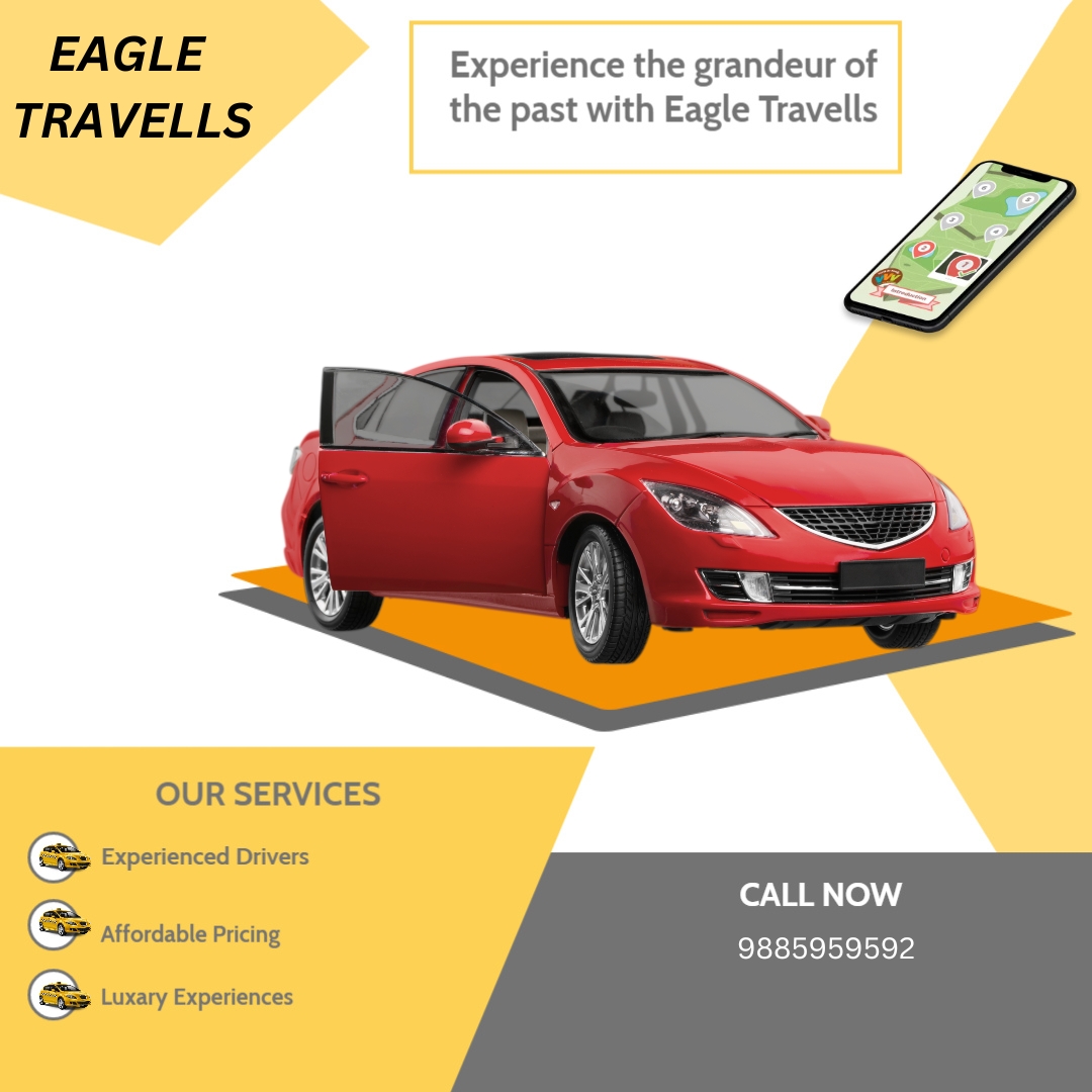 Eagle Travells offers reliable and affordable cab services to Hyderabad's historic Chowmahalla Palaces. Immerse in grandeur with our experienced drivers, hassle-free travel, and flexible pricing. Book today and explore this awe-inspiring destination