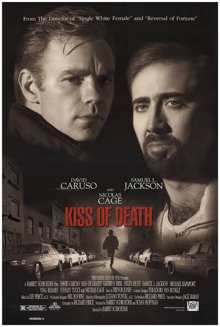 #SaturdayNight probable #FirstWatch at the #Hollywood Avondale. #BarbetSchoeder’s #KissOfDeath from 1995. I don’t think I’ve seen this, but you never know, and what a cast! 🍿

#DavidCaruso
#NicCage
#SamuelLJackson
#HelenHunt
#VingRhames
#StanleyTucci
#MichaelRapaport