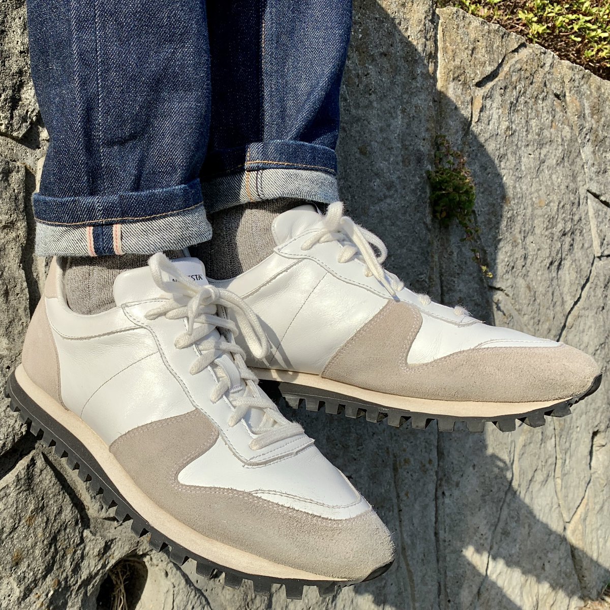 YossiyWear's tweet image. #NOVESTA #ノヴェスタ
春めいていたので、ピッタリな一足を✨
ジーンズは #APC プチニュースタンダード👍
#ループウィラー #LOOPWHEELER のパーカーに #100年コート 着て #大人カジュアル な格好☺️