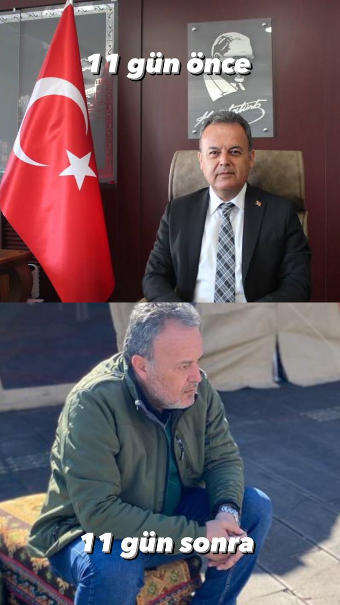 04.17’de yaşanan felaket için saat 07.00’de yola çıktı 11 gündür orda. Elinden gelenin kat ve kat fazlasını yaptı depremzede kardeşlerimizin yanında oldu herkese teşekkürler edilirken, karşılıksız emeklerin için teşekkür ederiz babam. <a href="/bulent_karacan_/">Bülent KARACAN</a>