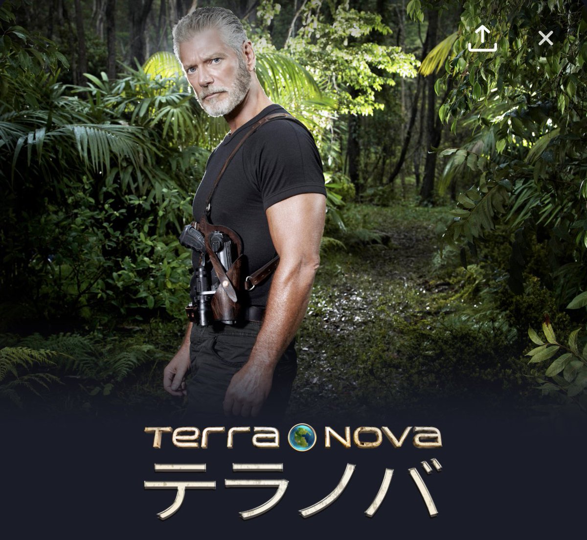 jade16729's tweet photo. 「TERRA NOVA／テラノバ」（制作総指揮 スティーヴン・スピルバーグ）

2011年放送の古いドラマだけど古さを感じさせないし面白い。S1で終了しちゃったのがとても残念🦖🦕（Disney+で配信中）

メインキャラのテイラー司令官は「アバター」「ドント・ブリーズ」のスティーヴン・ラング https://t.co/EAlalUkBz1