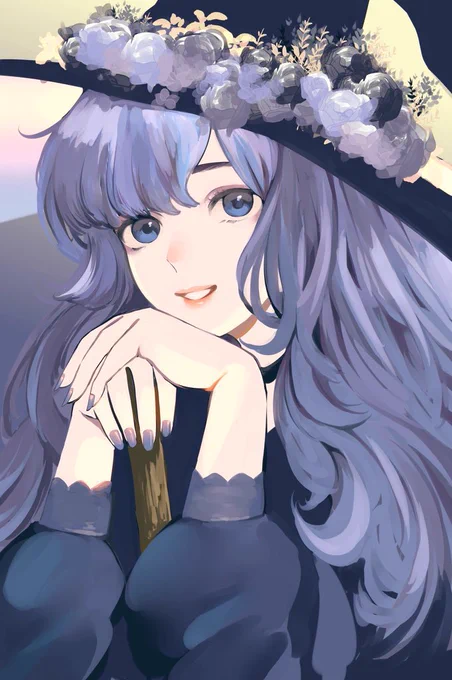 私の絵、顔がよくないか? 