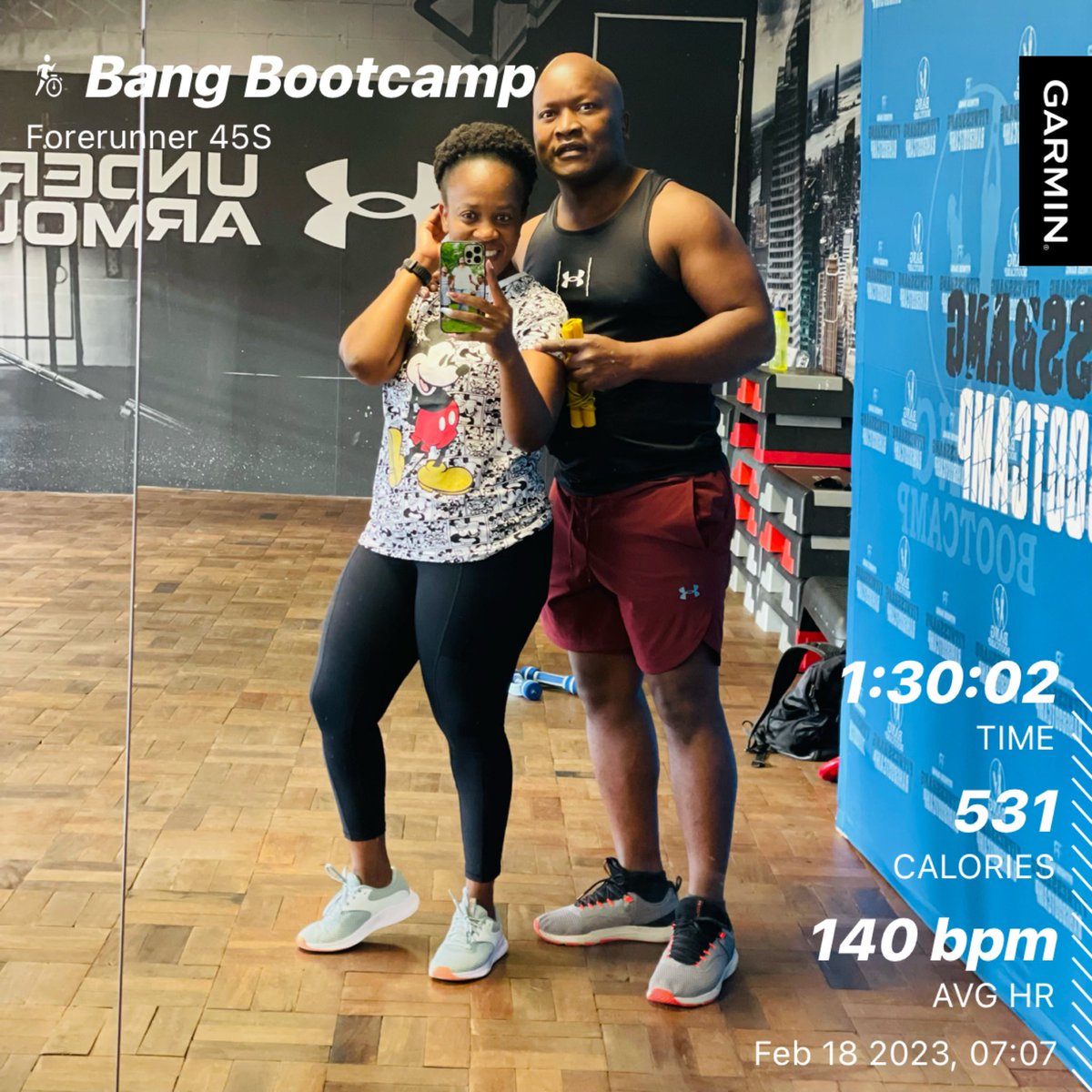 I love this space so 😍💪🏾🏋🏾‍♀️
#MevsMe 
#FitnessBang2023 
#FetchYourBody2023 
#TrainingWithTumiSole