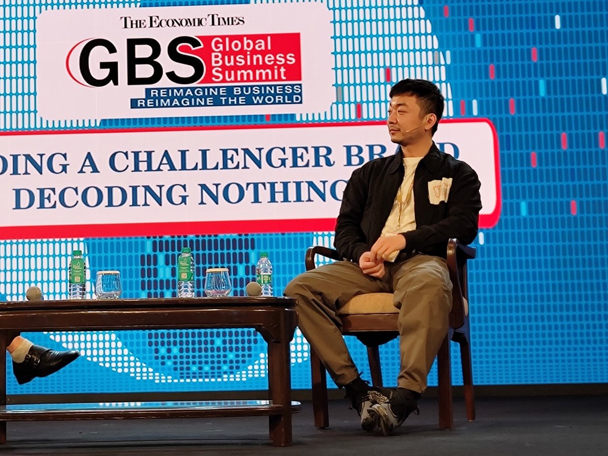MeghaVishwanath's tweet image. &quot;Just keep going. It doesn&apos;t matter who says what. Just. Keep. Going&quot; - @getpeid on lessons from the trenches and a word of advice for fellow founders 

#ScriptingEconomicChange
#ETGBS #ETGBS2023 #GlobalBusinessSummit2023 @EconomicTimes @nothing