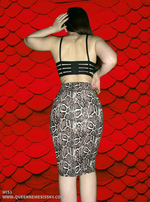 When I take this skirt off and reveal my perfect figure, you will be wrapped around my little finger