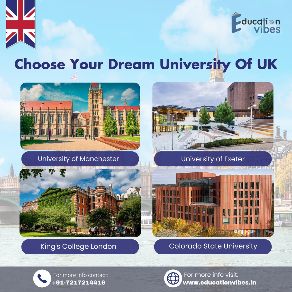 education_vibes's tweet photo. Comment your favourite university belowβ¬and let us know your preferable course you want to pursue in the UKπ©βπ«β
#education #educational #students #studyabroad #studyinUK2023 #studyinuk #study #studyingermany #study #StudyGuidance #studyoverseas #studytips #educationvibes https://t.co/gcNJk8QCqN