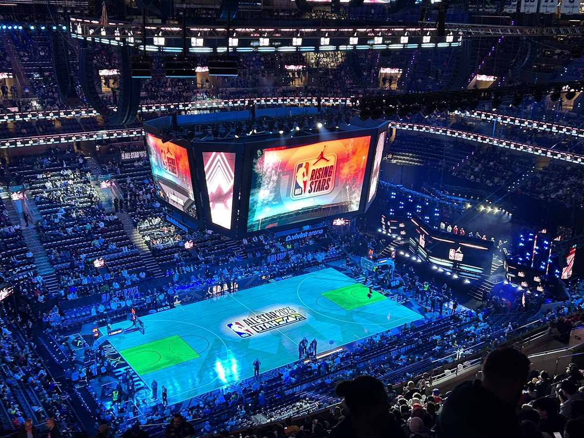 BBallBecka's tweet photo. π«ππ«The Rising Stars game was so cool!! Wish Walker had played more but the format was really fun. There are a lot of talented young men out there! π«ππ«
#RisingStars #RisingStarsMVP #NBAAllStar #NBAAllStar2023 #NBAAllStarWeekend #TakeNote https://t.co/mCYbYJX733
