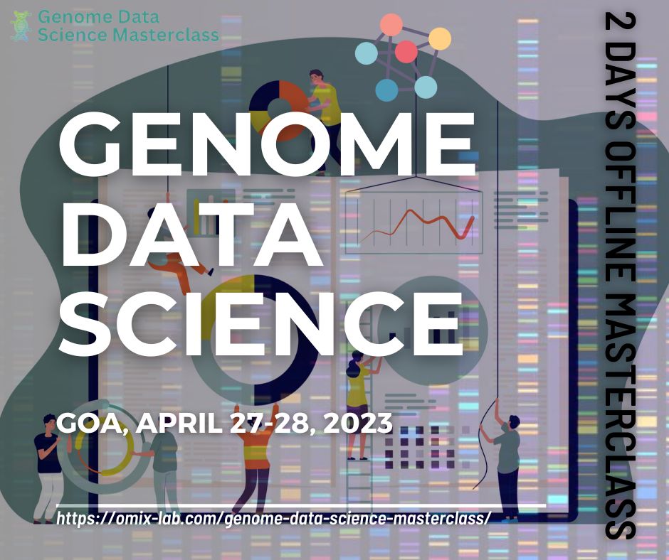 gds_masterclass's tweet photo. 🔁 Know More &amp; Register Here - https://t.co/0wLdIHduz6
See You in GOA!! Cheers!!
Early bird Offer ends on ✔February 28, 2023
#genome #genomesequencing #genomedataanalysis #genomedatascience #genomeanalysis #nextgenerationsequencing  #dnasequencing #rnaseq #rnasequencing https://t.co/ttwjoacMyr