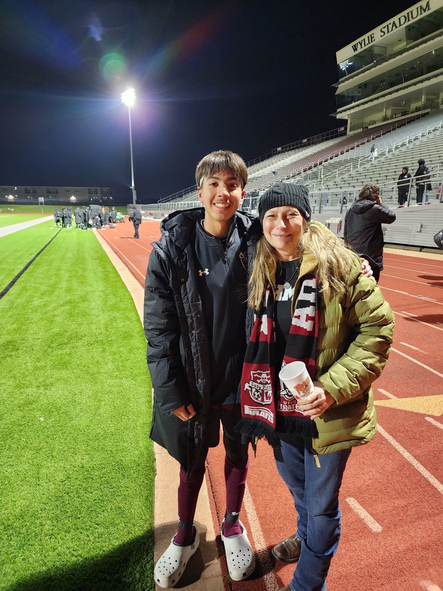 Got to see a former student play varsity Goalkeeper (as a freshman) tonight for #AHMOsoccer Way2Go Baldo! #WylieHS
