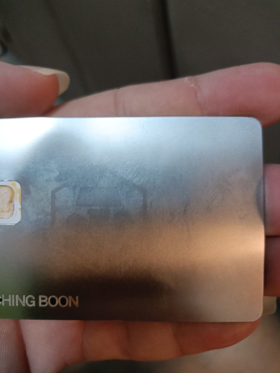 BooN_Chia's tweet photo. Fun fact
The fastest way to upgrade your card from jade green to icy white is by putting your card into a washing machine...tadaa...
Replacement fee costs 50 dollars? Srsly?
Any advice? Tqvm...
#crofam #CRO #crocard https://t.co/9RteQsry38