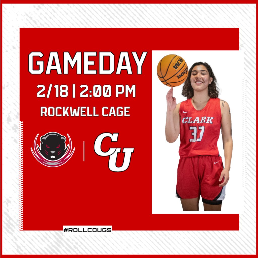 It's GAMEDAY!! We close out our season with a road contest at MIT!

⏰ 2:00 p.m.
📍 Rockwell Cage
📹 bit.ly/2wz5UhL
📊 bit.ly/3KzVXZp

#RollCougs