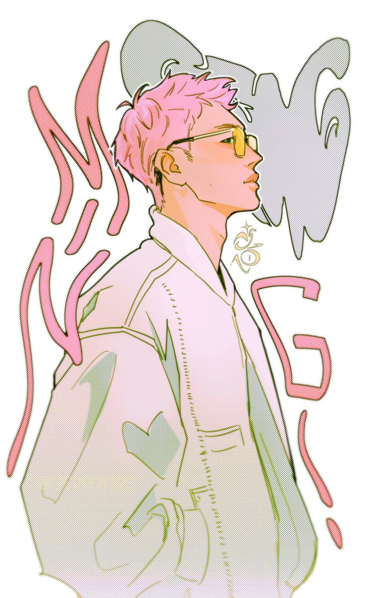 💗🤍 #MINGI #ATEEZfanart #민기