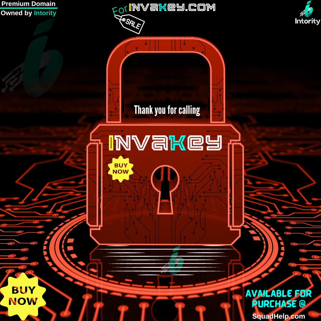 InvaKey.com is a powerful, memorable, 7-letter domain name to help your brand stand out from the crowd. It conveys a sense of strength and innovation with just the right amount of mystery to make a lasting impression.
#DomainNameForSale