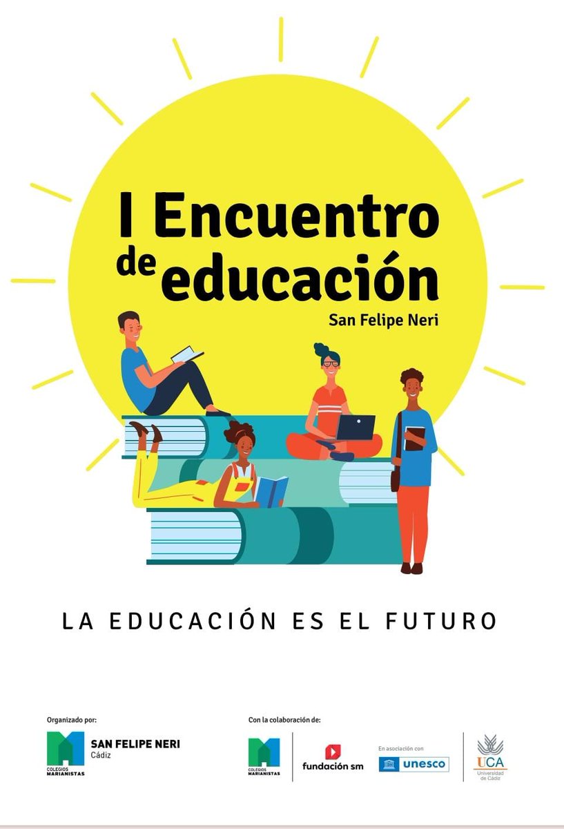 San_Felipe_Neri's tweet photo. Cádiz acogerá en marzo el Congreso Nacional 'La educación es el futuro'
Tendrá lugar en la Facultad de Filosofía y Letras el próximo 4 de marzo.

Los interesados pueden reservar plaza a través de este formulario, ya que el aforo es limitado.

https://t.co/SBrMuoGREu https://t.co/EjPnxVDrci