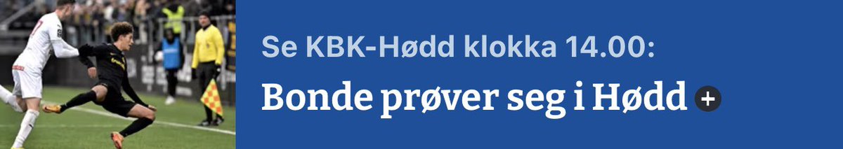 Bonde i Hødd, bør være bra match #smpfotball