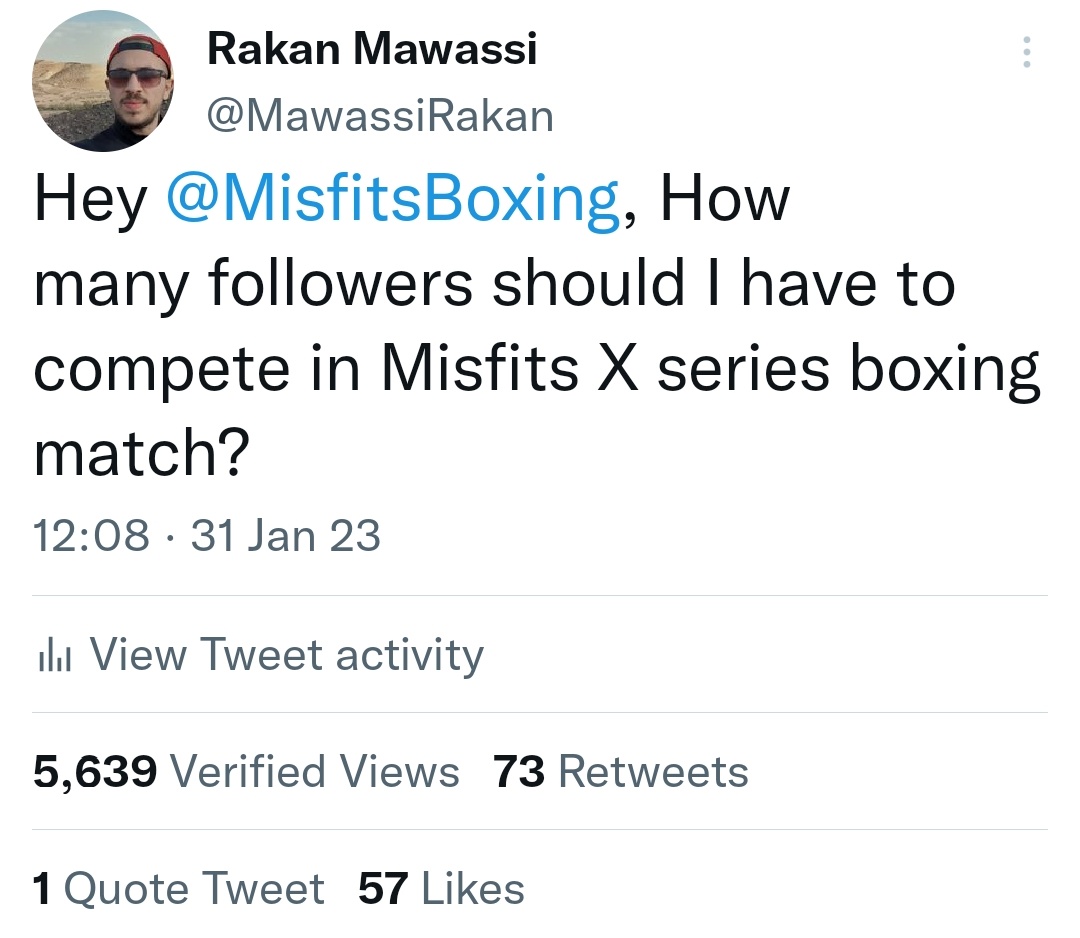 MawassiRakan's tweet photo. #Day18 trying to get @MisfitsBoxing and @MamsTaylor attention to my pinned tweet!!
Just watched @KSI in real life Documentary, and that gave me more motivation to KEEP GOING!!
#Misfits005 #misfits010 #DAZN #KSI #Sidemen #KSIInRealLife #primevideo https://t.co/7of7AaaMBB