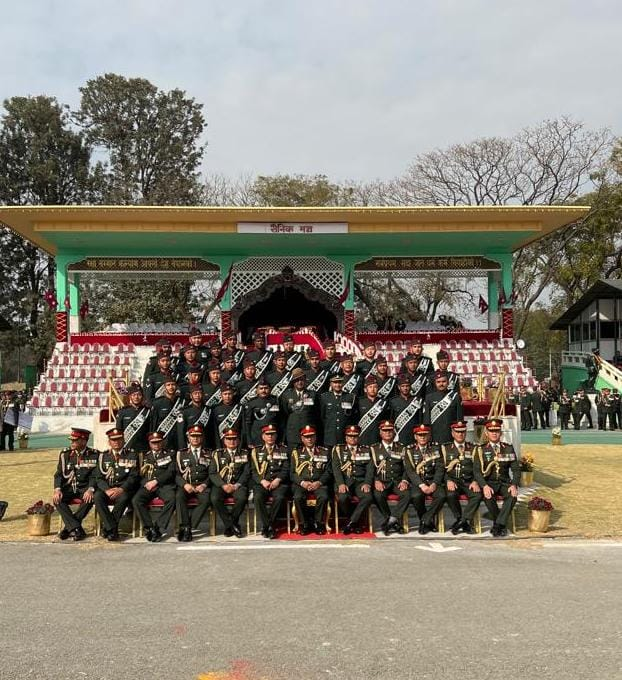 Indian Army Military band from 11 Gorkha Rifles participated in the 260th Raisin…