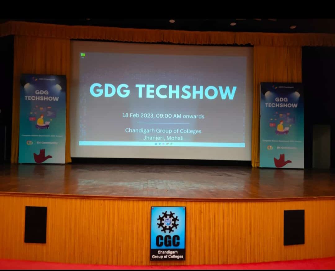 D4Community's tweet image. GDG Techshow venue✨
#gdgtechshow #gdgchandigarh #gdg