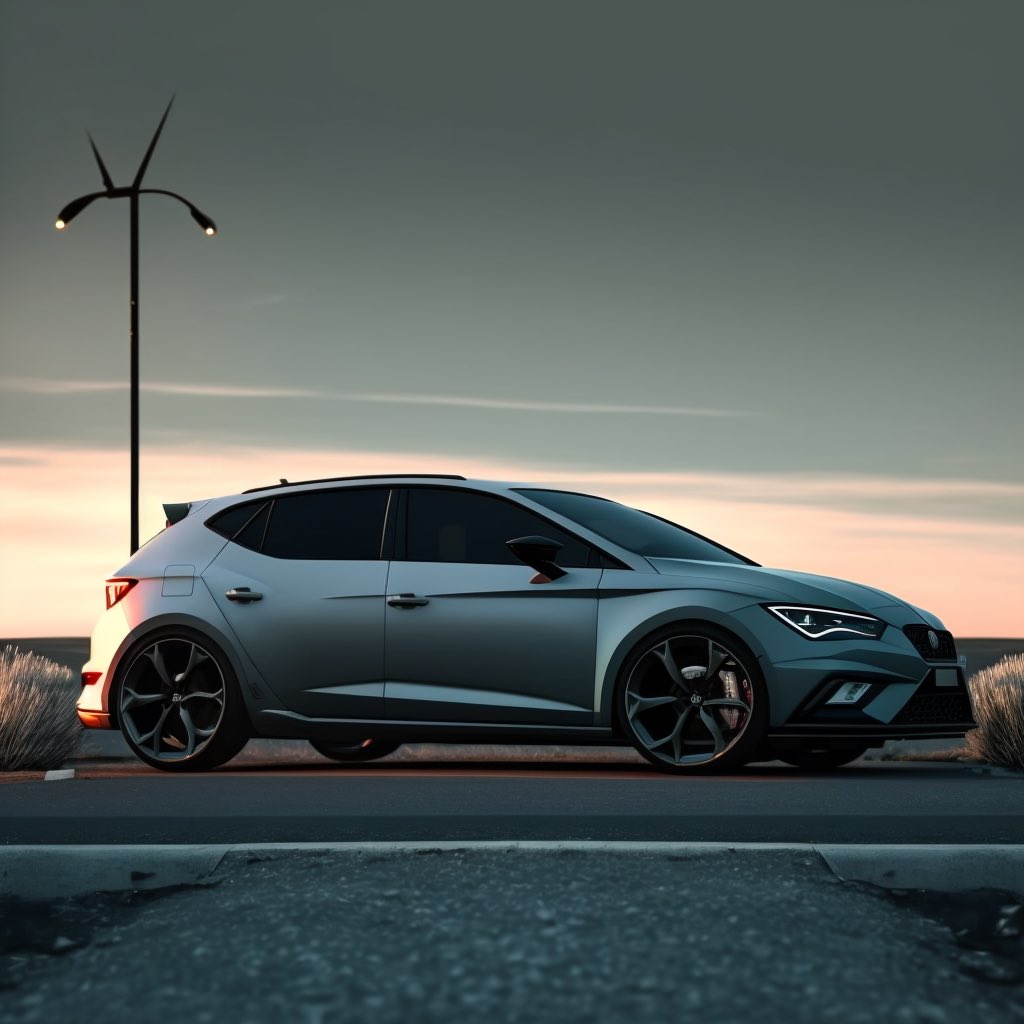 my cars on #midjourneyAi 
Wish they looked this clean in real life!