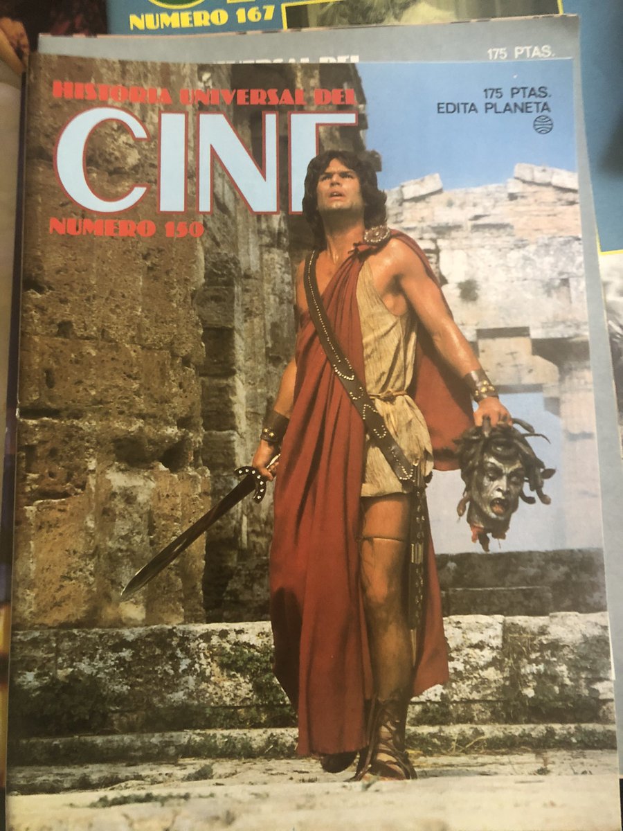 cinepastor's tweet photo. Revisando viejos fascículos me encuentro con esta película de mi infancia que estoy seguro vería varias veces seguidas en el #CineUsera de Madrid.
#HarryHamlin en (***) “Furia de Titanes” (“Clash of The Titans”, 1981)
@GerardoQuietMan
@RaulAlda_DDC https://t.co/DZUAPfqOp8