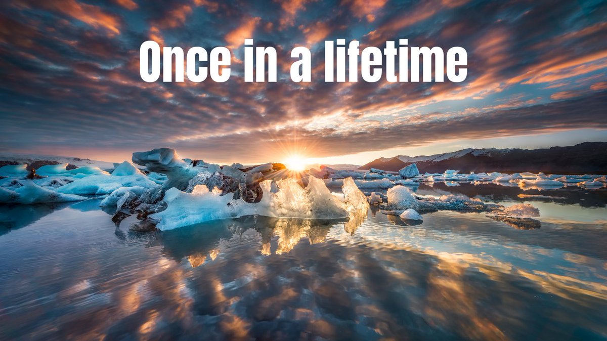 After seeing a wonderful clip today, I got inspired to create a #WritingPrompt with the topic:

Once in a lifetime

Let us know your once in a lifetime experience, it can be anything, bonus for adding pictures/writing a post on #CineTV etc if it involves Film 

#Hive #Inspiration